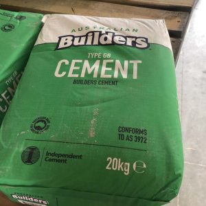 Australian Builders Cement Type GB 20kg Bag - I Got Wood