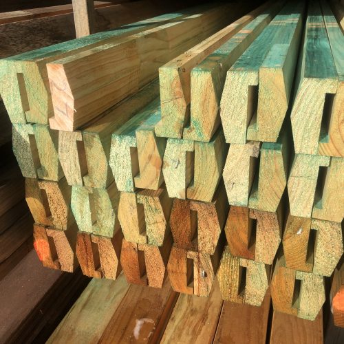 Treated Pine H3 Fence Capping 90x45mm Ridge - I Got WoodI Got Wood