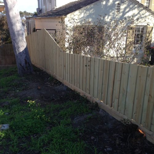 Treated Pine H3 Fence Package 1.95m with Redgum Posts I Got Wood