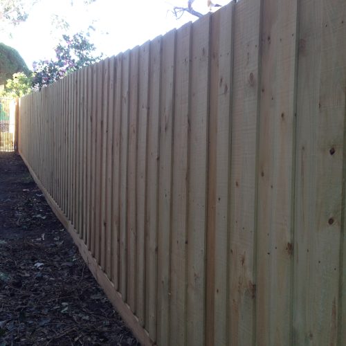 Treated Pine H3 Fence Package 1.95m with Redgum Posts I Got Wood