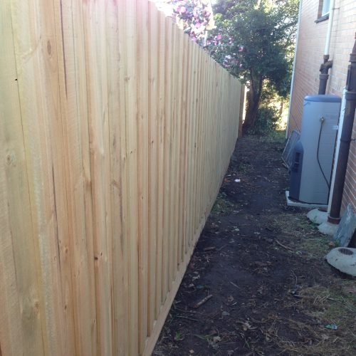 Treated Pine H3 Fence Package 1.95m with Redgum Posts I Got Wood